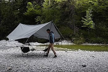 未使用 ヘイムプラネット HEIMPLANET DAWN TARP ダウンタープ カイロカモ オクタゴンタープ 八角形 日除け キャンプ アウトドア DAWN L TARP, GREY – HEIMPLANET
